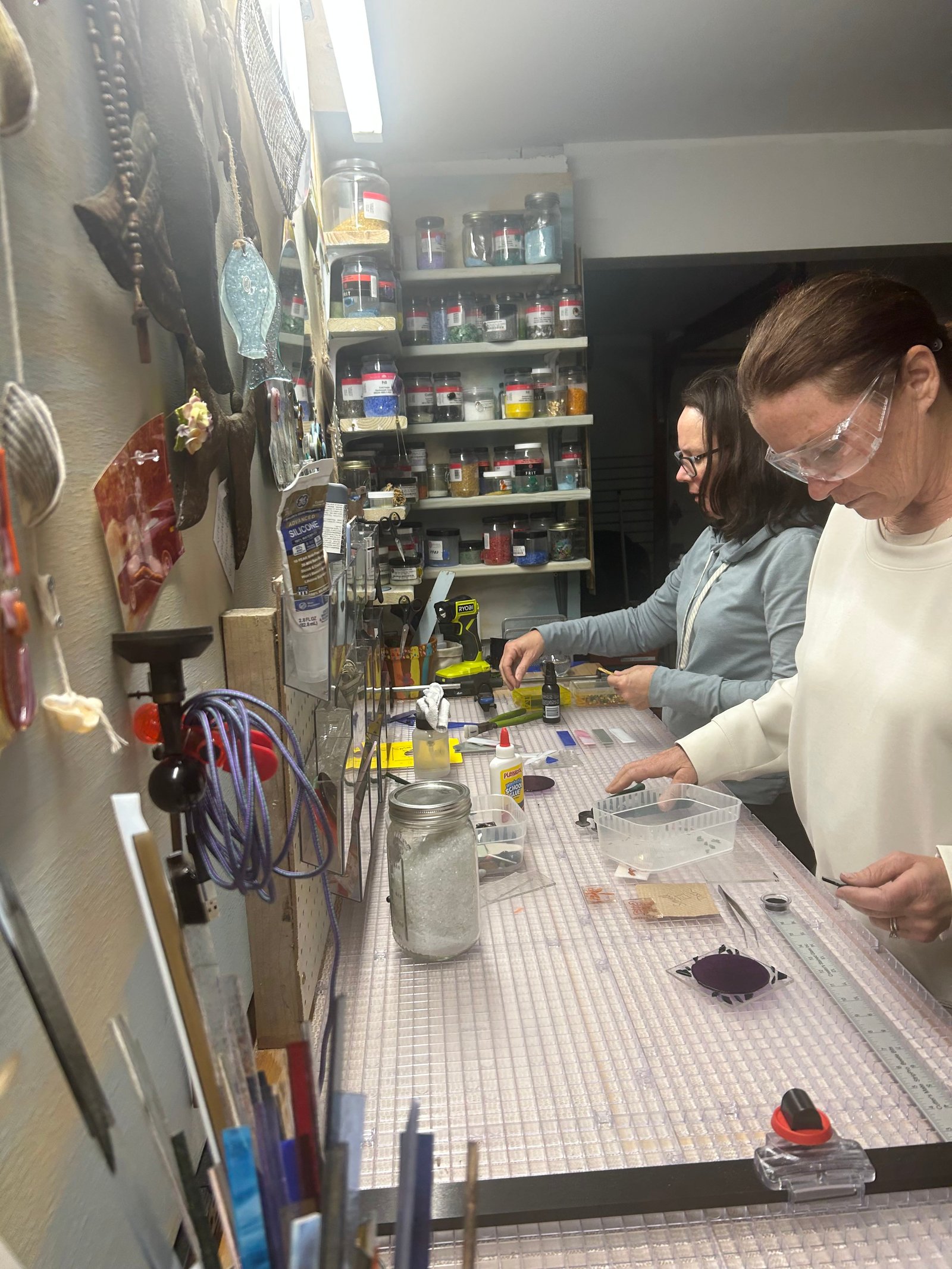 Fused glass class