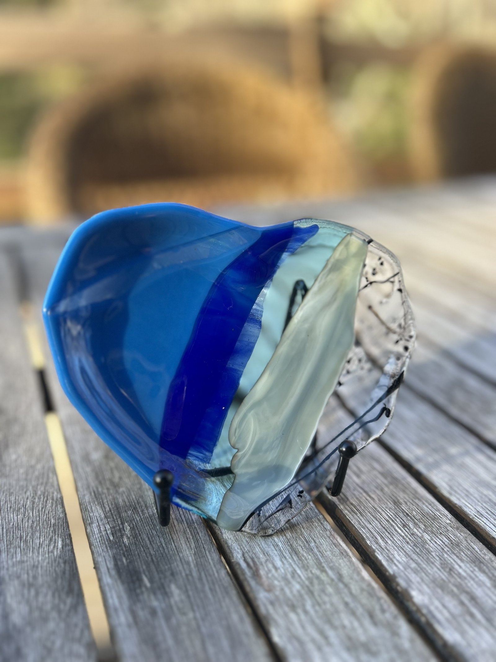 Fused Glass Heart