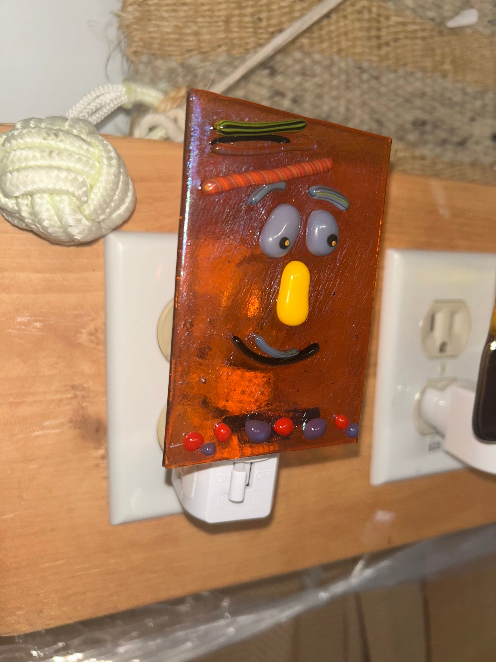 Fused Glass Nightlight