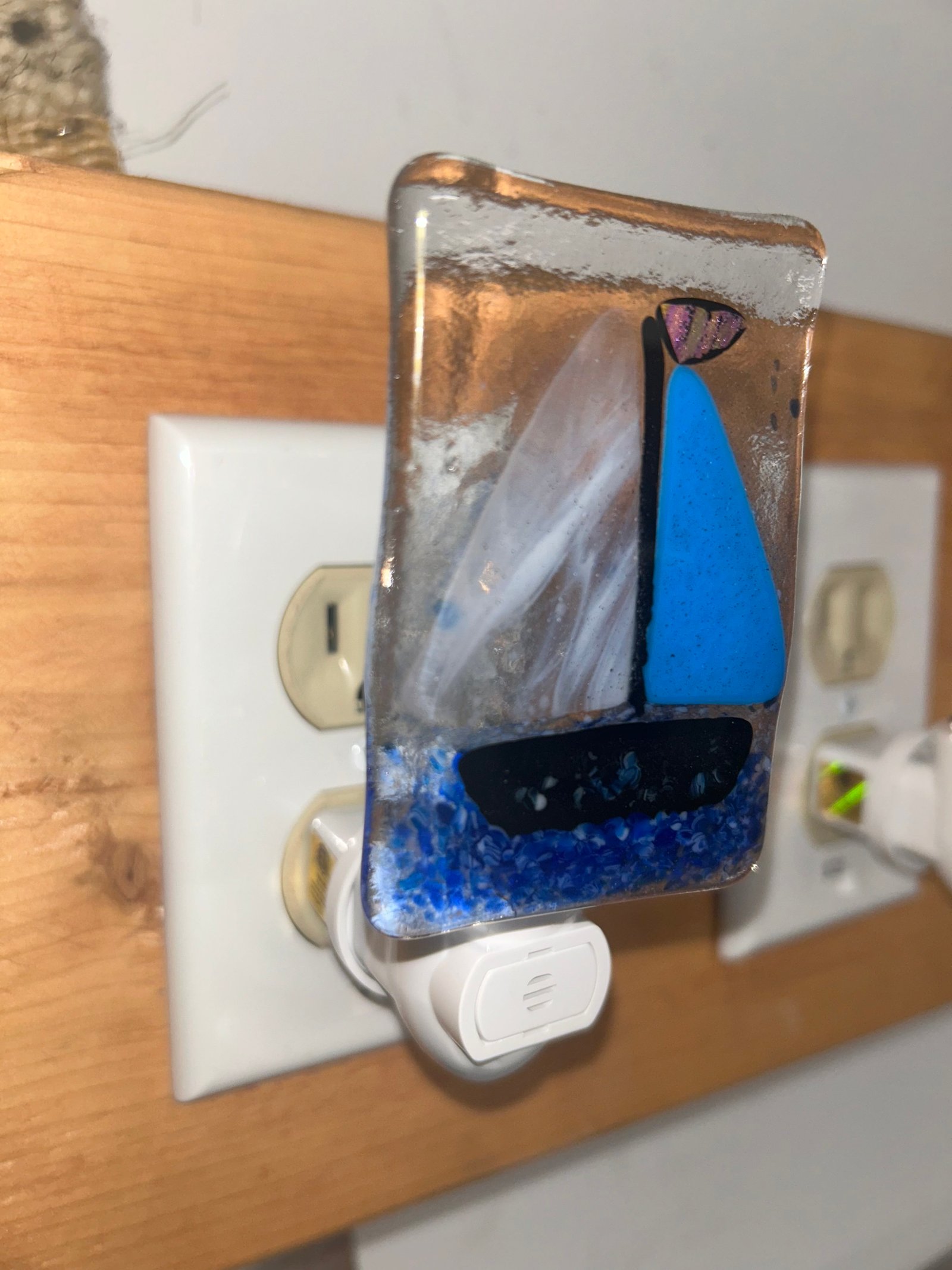 Fused Glass Nightlight