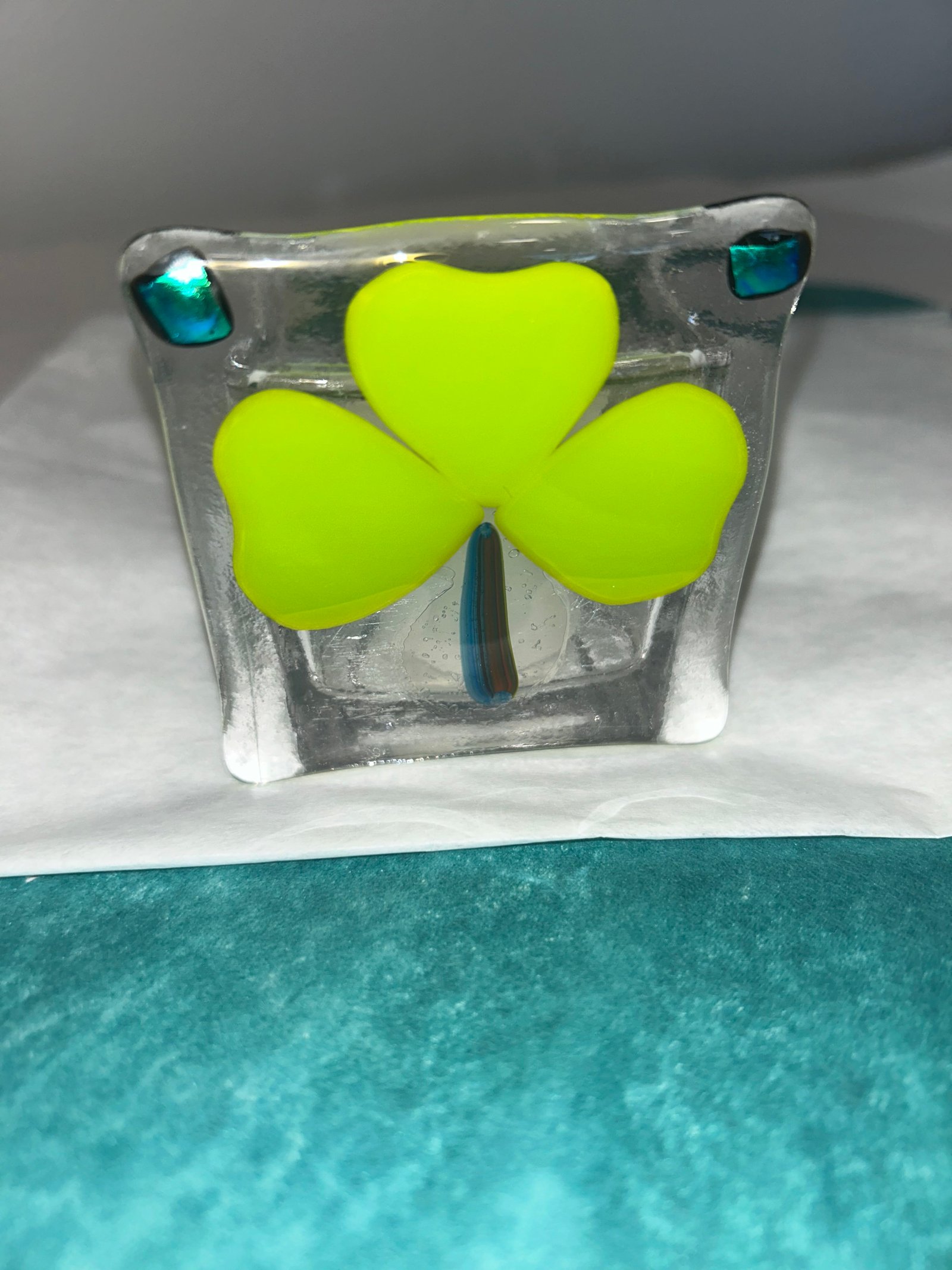 Glass Shamrock