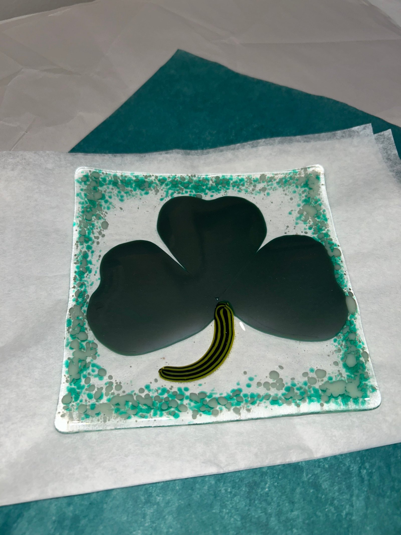 Glass Shamrock