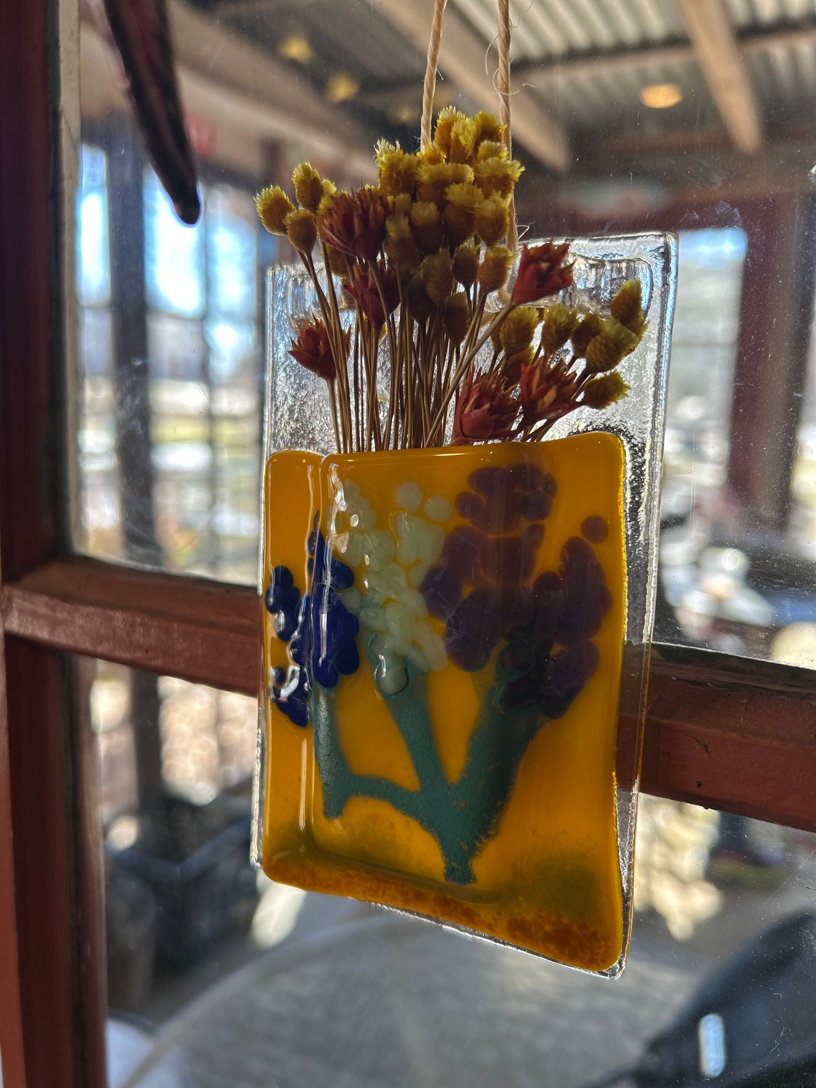 Fused Glass Vase