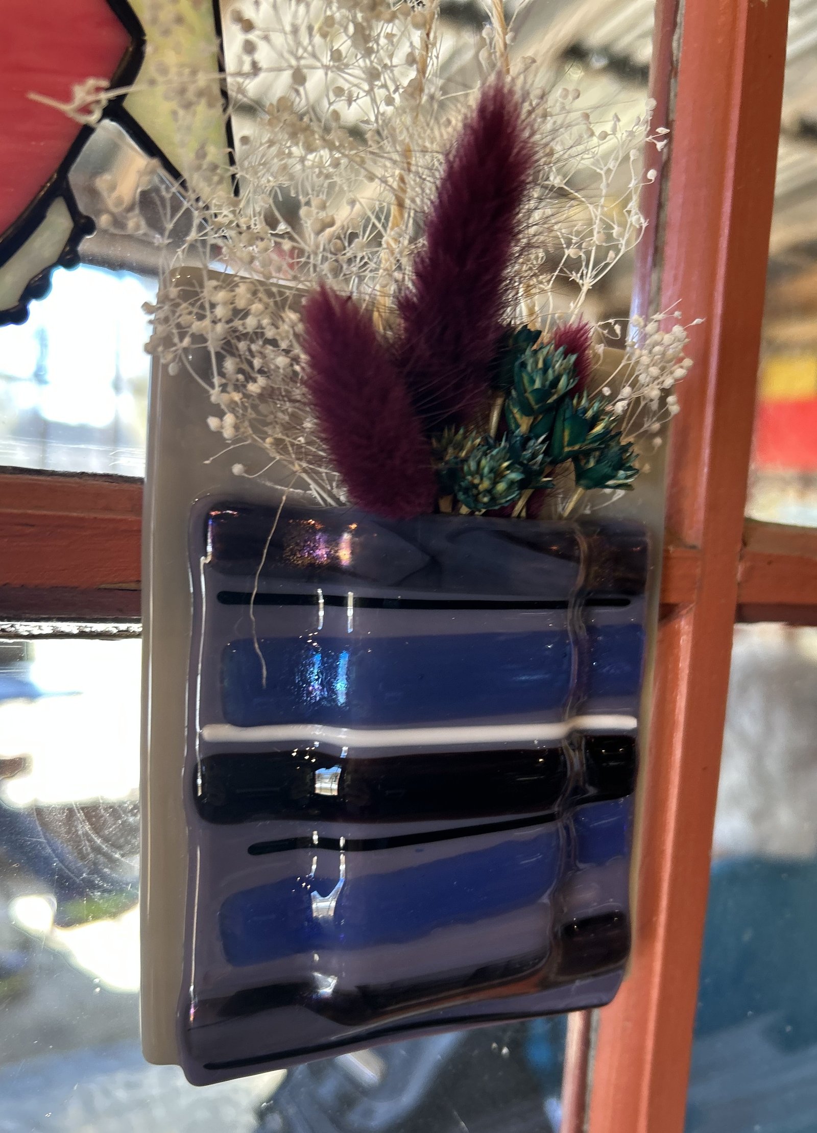 Fused Glass Vase