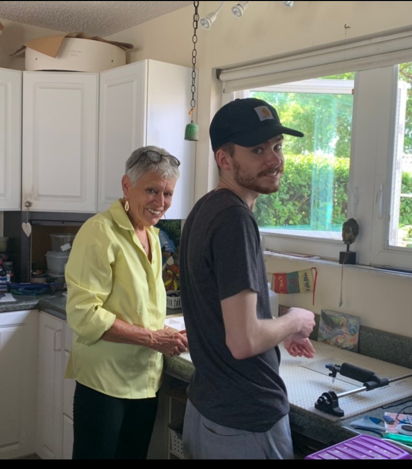 Carol Ann's fused glass