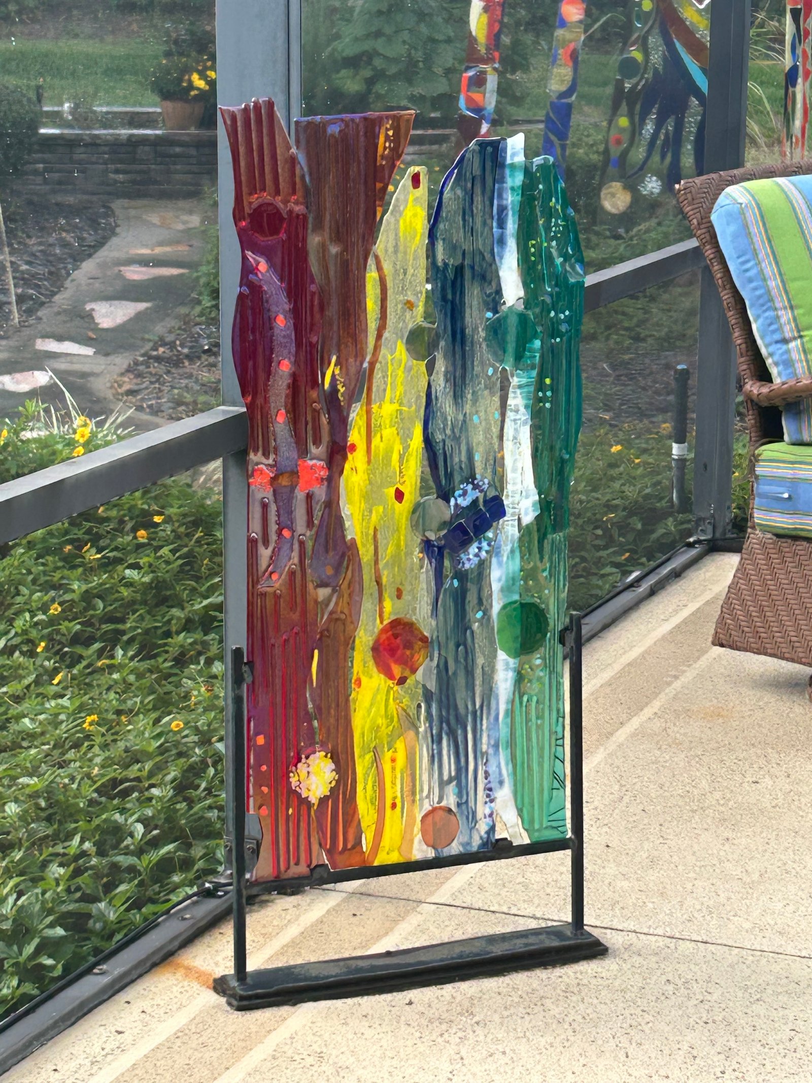 Carol Ann's fused glass