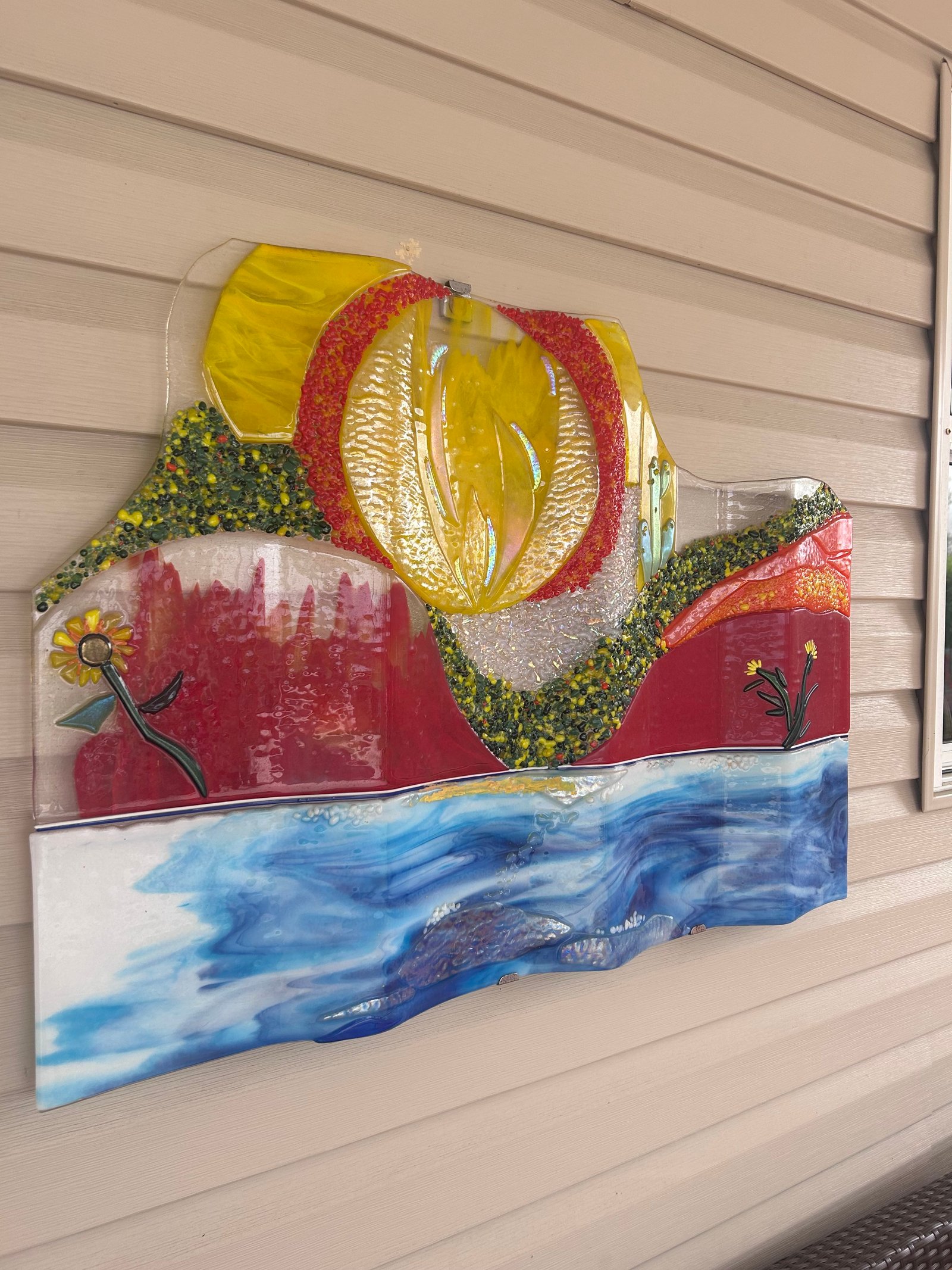 Carol Ann's fused glass