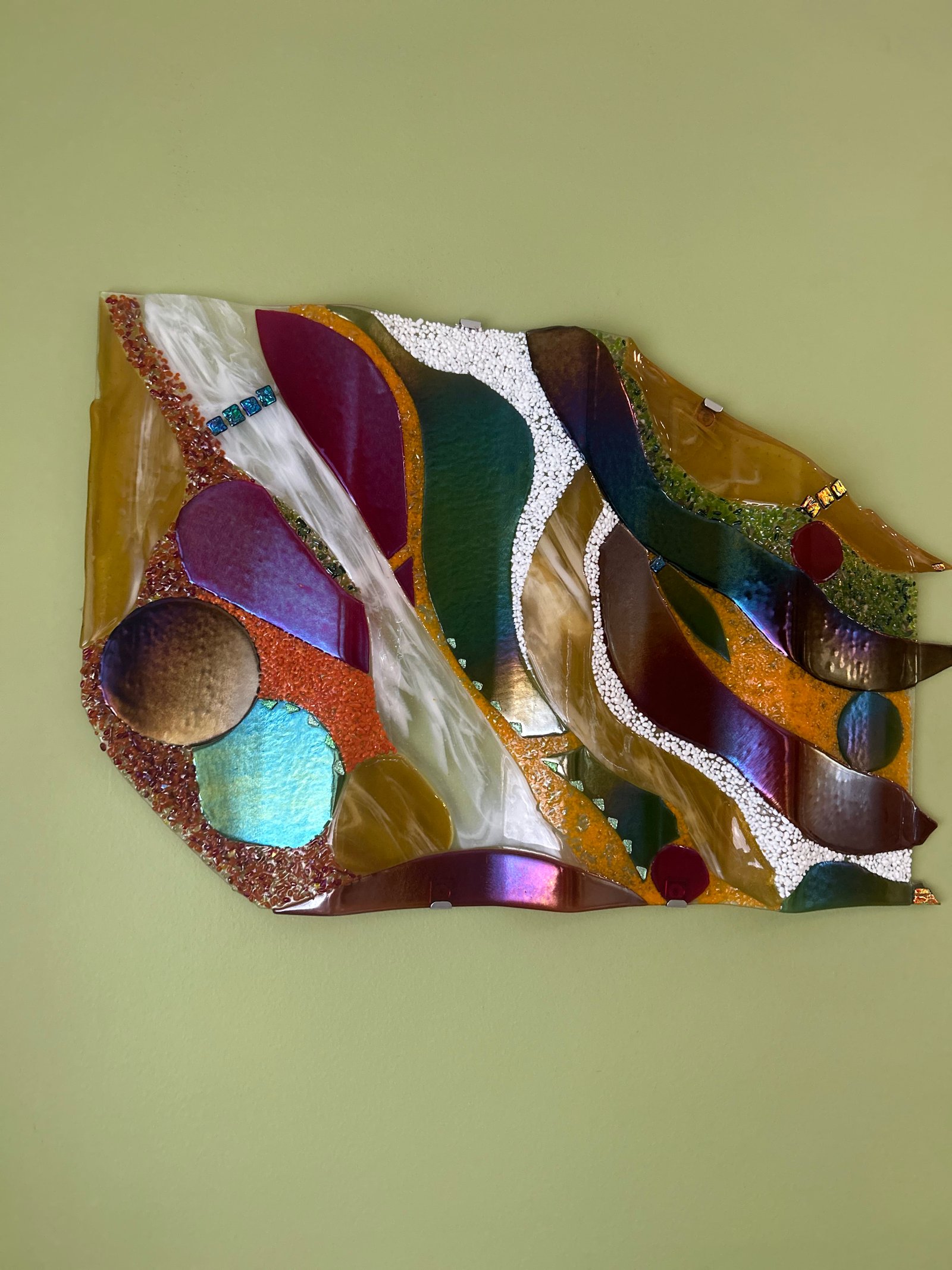 Carol Ann's fused glass